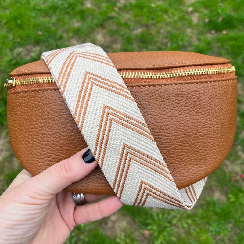 Tan deals bag strap